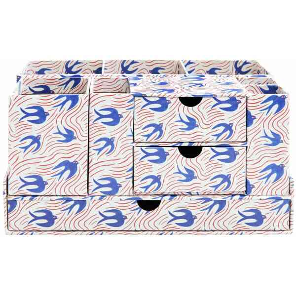 Office Box Midsommar Magic Swallows 26x12.9x14.9cm