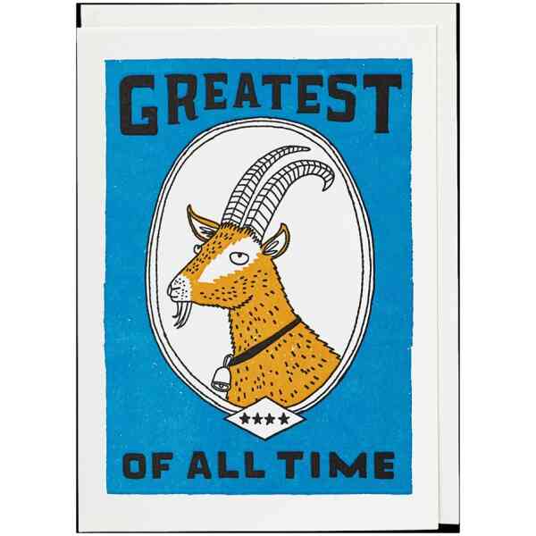 Letterpress Cards Greatest of All Time