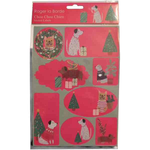 Chou Chou Chien Sticker Labels Sheet