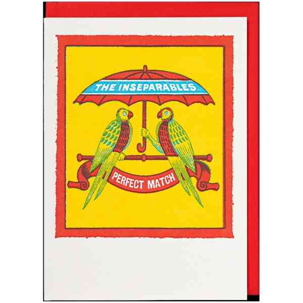 Letterpress Cards The Inseperables