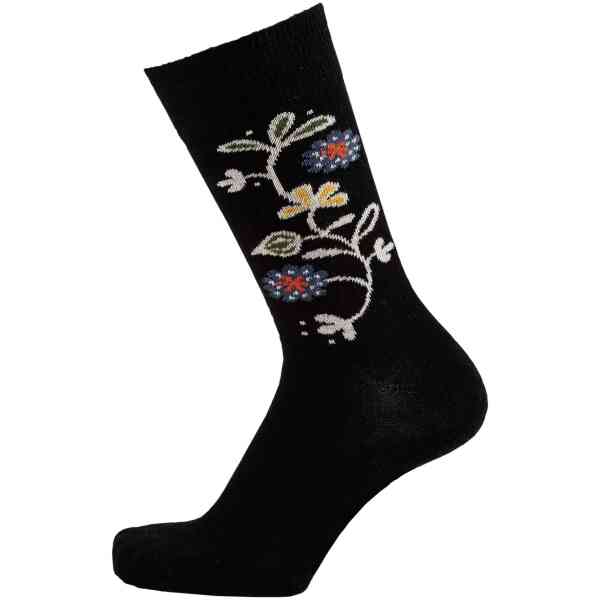 Bloom Ullstrumpa Svart