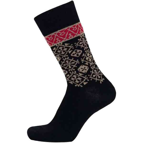 Fjällnäs Ullstrumpa Svart