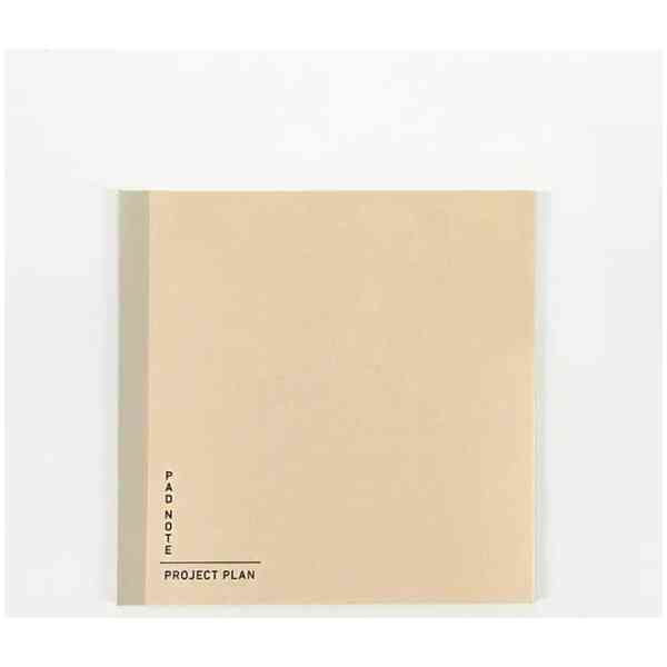 PAD NOTE / PROJECT PLAN_Free schedule notebook, Gantt chart