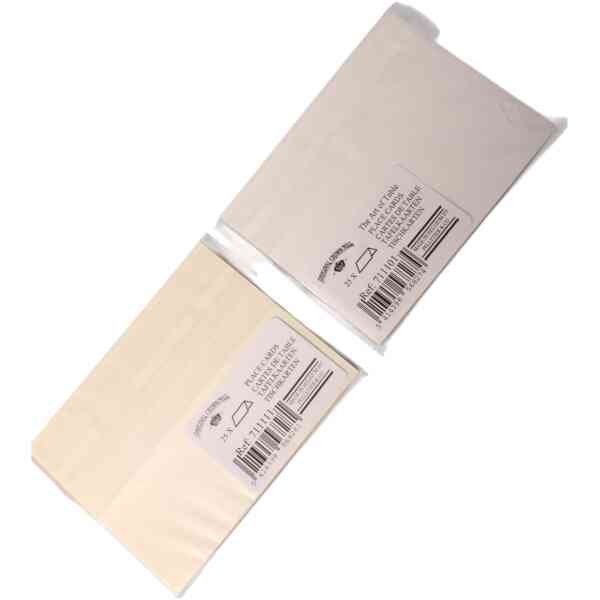 Cello 25 placecards 7,0/2x9,0 laid 210 g.
