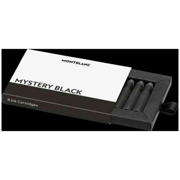 Montblanc Ink Cartridges, Mystery Black 8 units