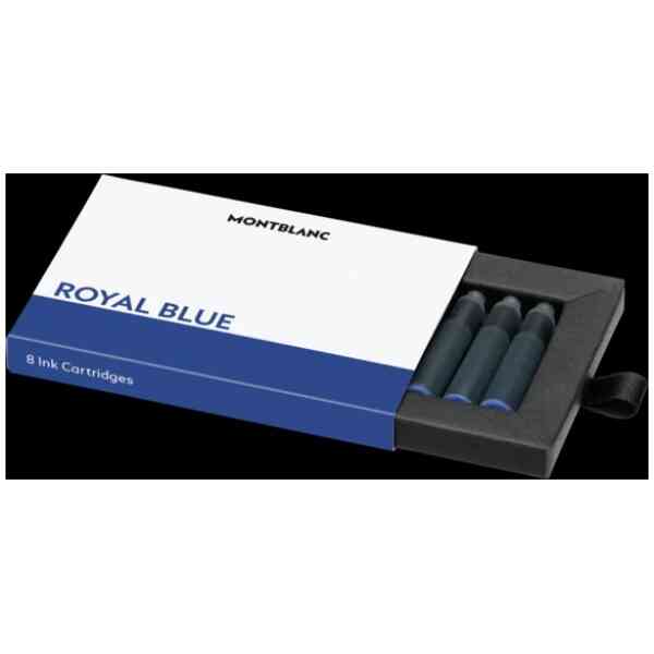 Montblanc Ink Cartridges, Royal Blue 8 units