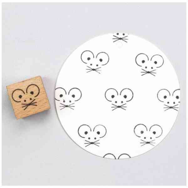 Stamp: Mouse Head Artikel: B123