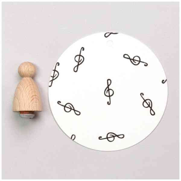 Stamp: Treble Clef Artikel: E077