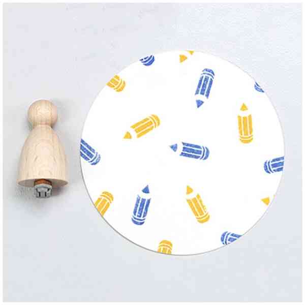 Stamp: Colored Pencil Artikel: E090