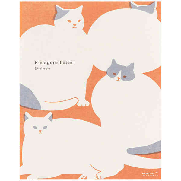 Easy & Cosy Letter Pad Cat [24 sheets]