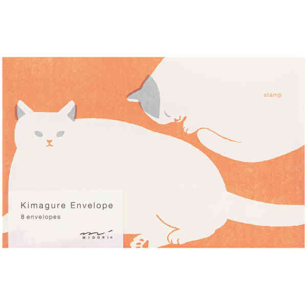 Easy & Cosy Envelope Cat [8 pcs]