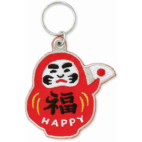 Stitchwork Keychain Daruma
