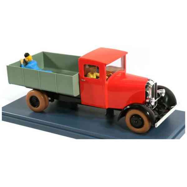 Röd Lastbil (Blå Lotus) 1:24 Model Bil #49