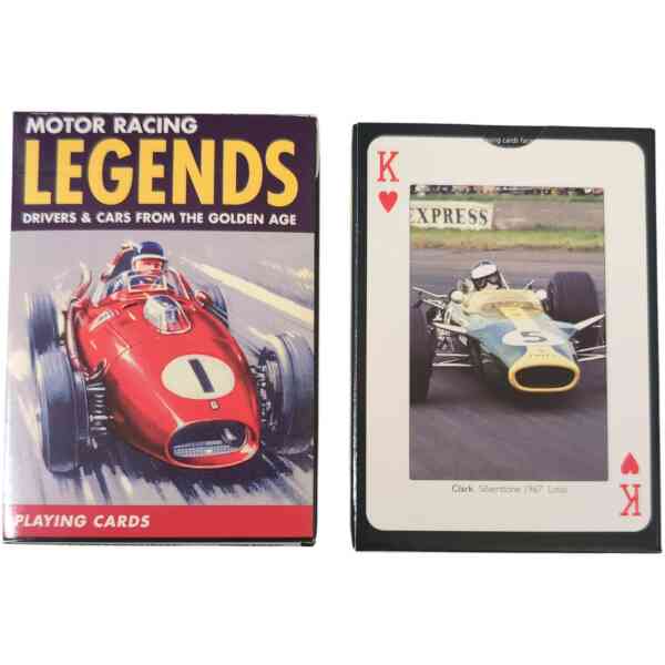 Spelkort MOTOR RACING LEGENDS