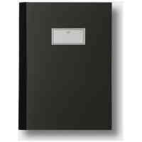 Stitch notebook M black P01