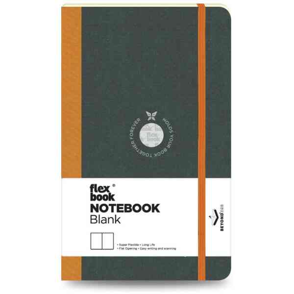 Flexbook Anteckningsbok Olinjerad 13x21cm