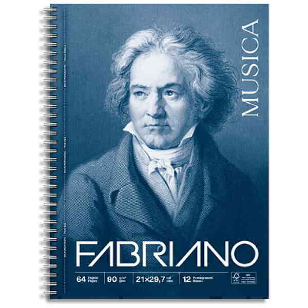 Quaderno Musica SPI A4 64FF