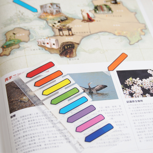 Indexflikar Pilar PET 5st 45x12 25 Blad Sorterat Neon - Bild 4