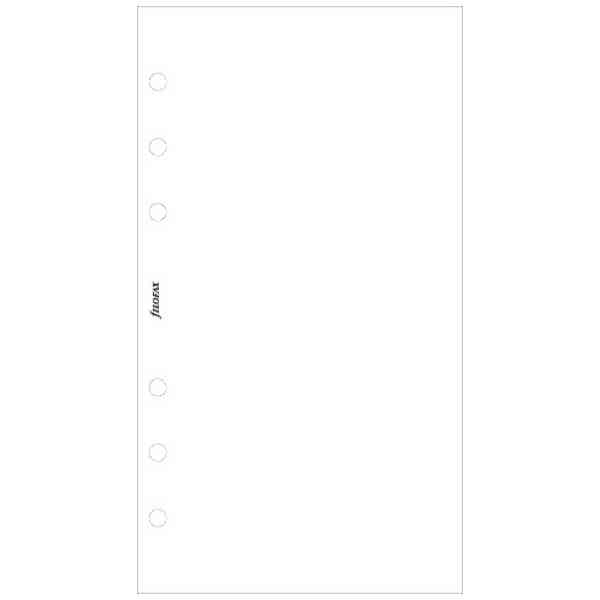 Personal Anteckningsblad Olinjerade 100st Vita