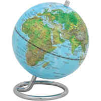 Bild på Troika Jordglob GALILEI Blå / Grön 130 x 130 x 170 mm.