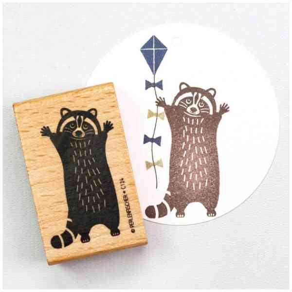 Stamp: Standing Raccoon Artikel: C124