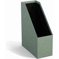 Bild på Bigso Estelle Soft Teal tidskriftssamlare för snygg kontorsförvaring