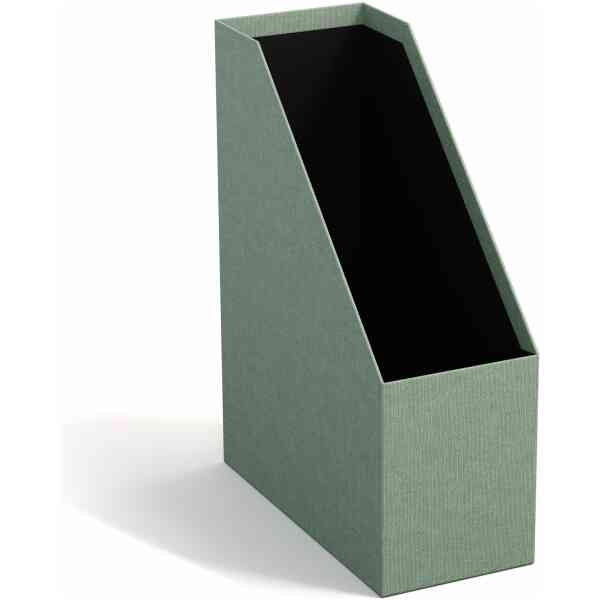 Bild på Bigso Estelle Soft Teal tidskriftssamlare för snygg kontorsförvaring