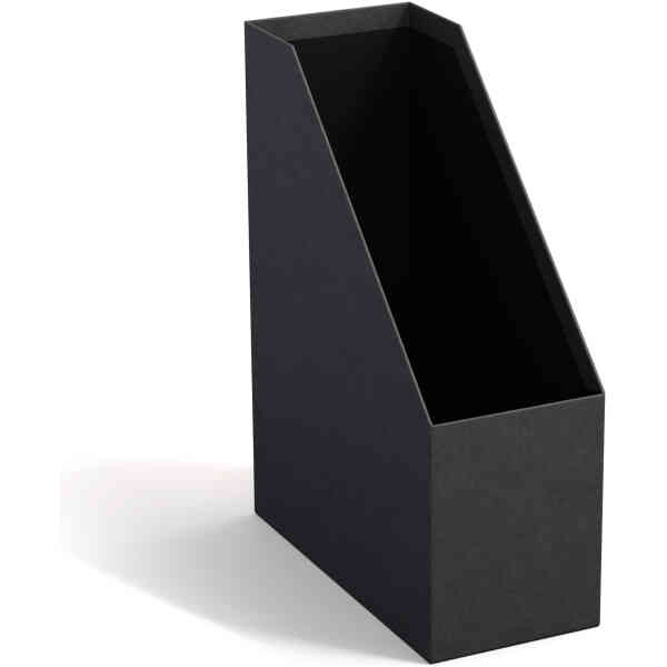 Bild på Bigso Estelle svart tidskriftssamlare för effektiv arkivering