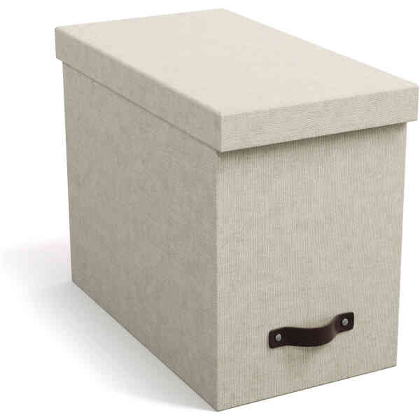 Bild på Bigso Arkivbox Johan Inkl. Hängmappar Linne