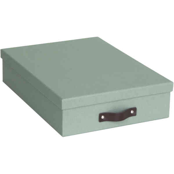 Bild på Bigso Förvaringsbox Oskar Soft Teal