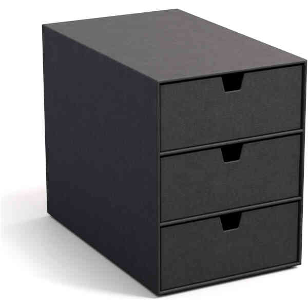 Bild på Bigso Byrå Ingrid – 3-Låds Svart