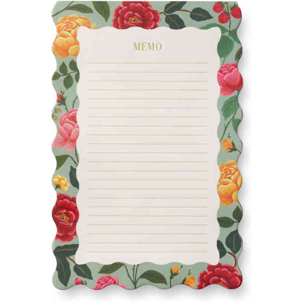 Roses Memo Notepad
