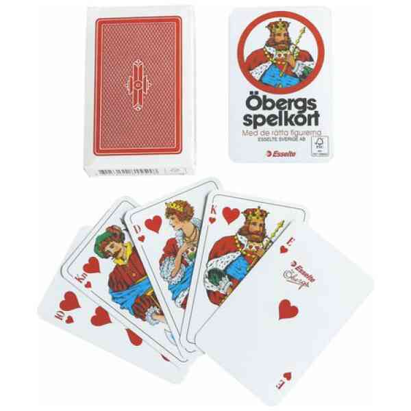 Kortlek Öbergs röd