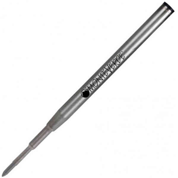 Monteverde Capless Gel Refill (to fit Montblanc), Medium Point, Black