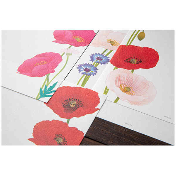 Letter Pad Four Designs Poppy [Spring '26]
