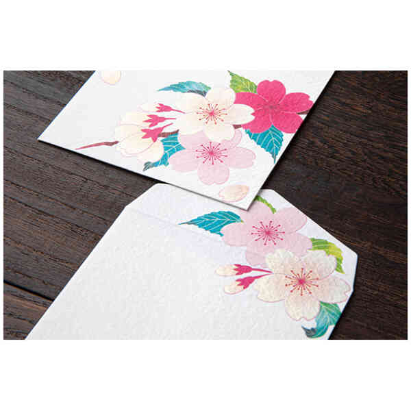 Envelope Silk-printing Cherry Blossom [Spring '26]