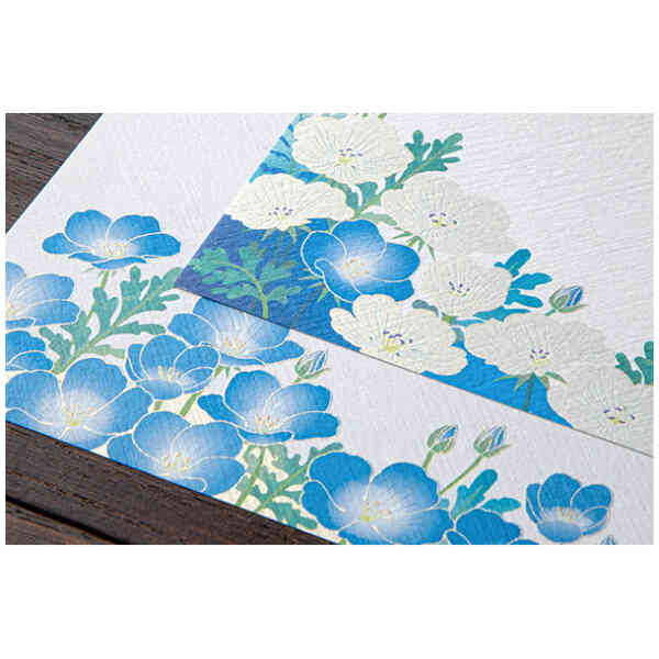 Letter Pad Silk-printing Nemophila [Spring '26]