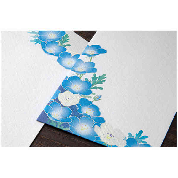 Envelope Silk-printing Nemophila [Spring '26]
