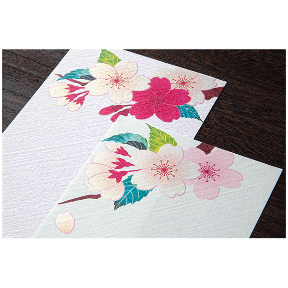 Message Letter Pad Silkprinting Cherry Blossom [Spring '26] - Lexis Papper