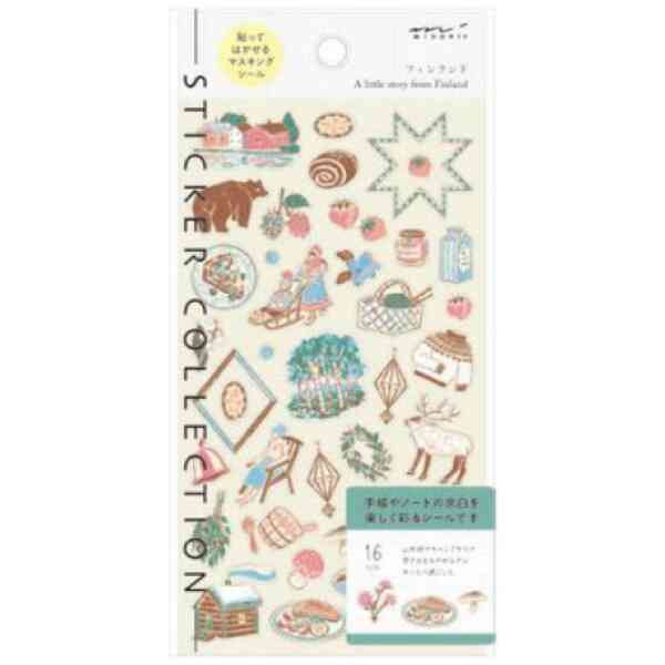 Sticker Finnish Motifs