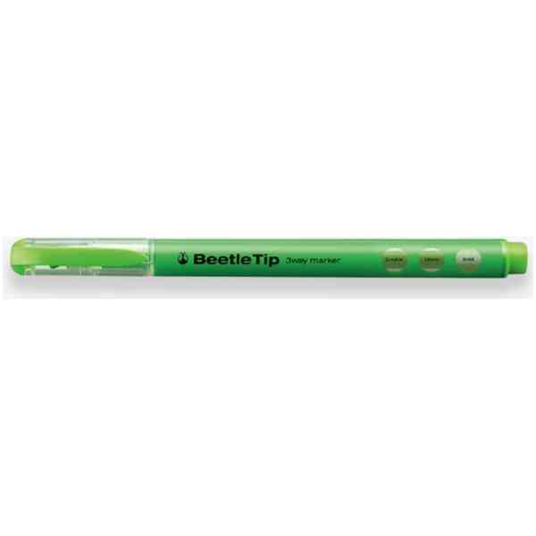 Beetle Tip 3-way Marker Green
