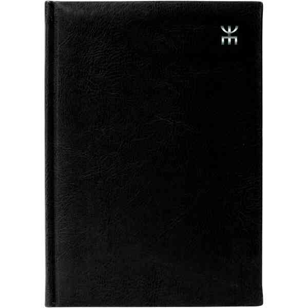 Kalender Classic A5 pärm Almanacksförlaget A5 Classic Svart 18 mån