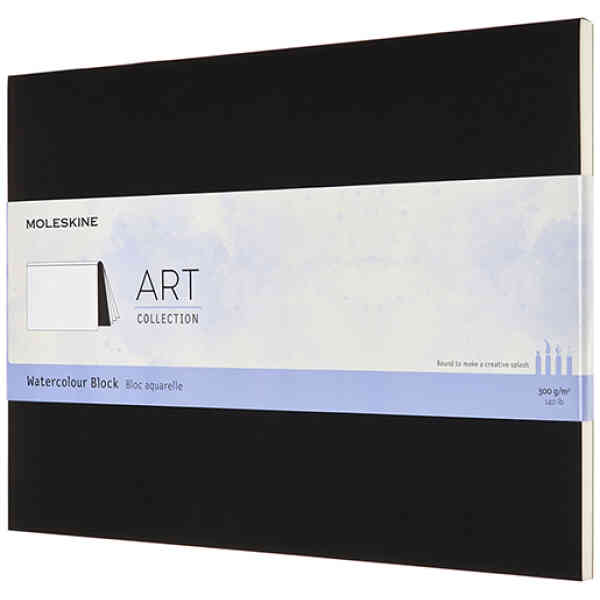 Art Akvarellblock XXL Svart
