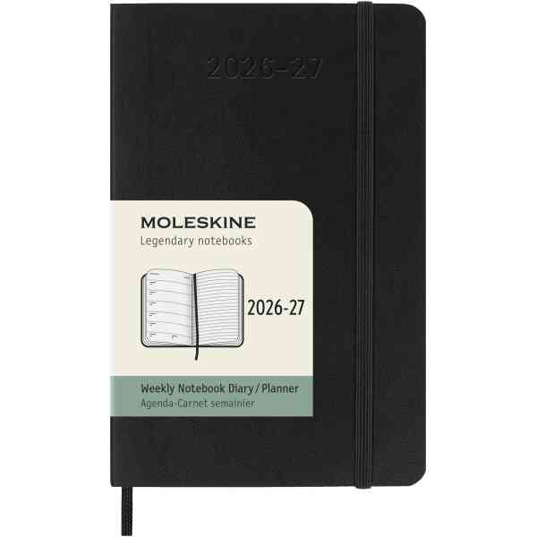 Classic Soft 18M 26/27 Week Note Pocket Svart