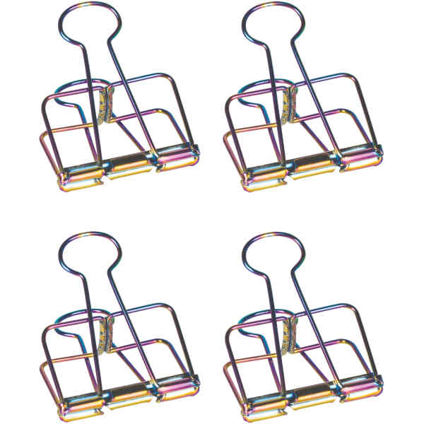 KNORR prandell 216266165 Clip Binders | 50 mm, rainbow, 4 piece(s)