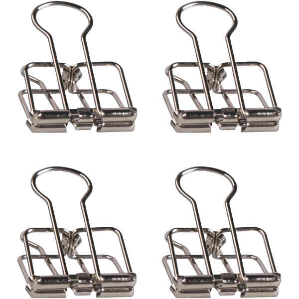 KNORR prandell 216266173 Clip Binders | 19 mm, silver, 8 piece(s)