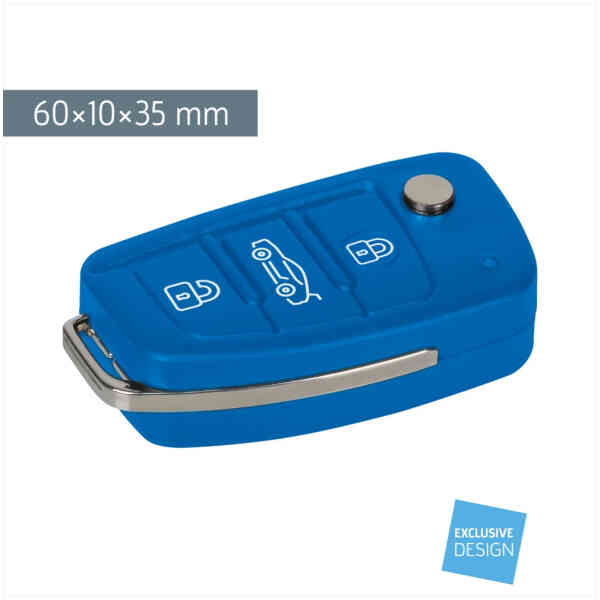 Eraser “Car Key” Colour Code 3D | azure