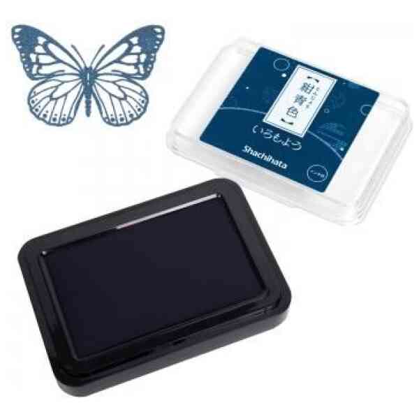 Iromoyo Stamp pad large Konjou/dark blue