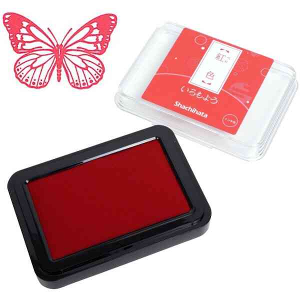 Iromoyo Stamp pad large Beni/red