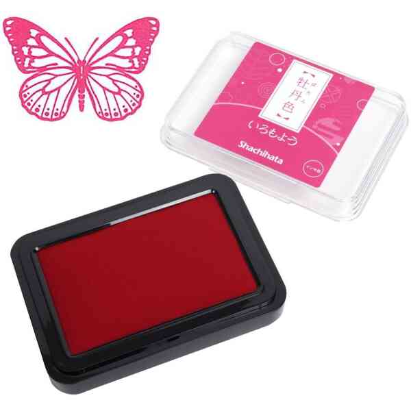 Iromoyo Stamp pad large Botan/pink